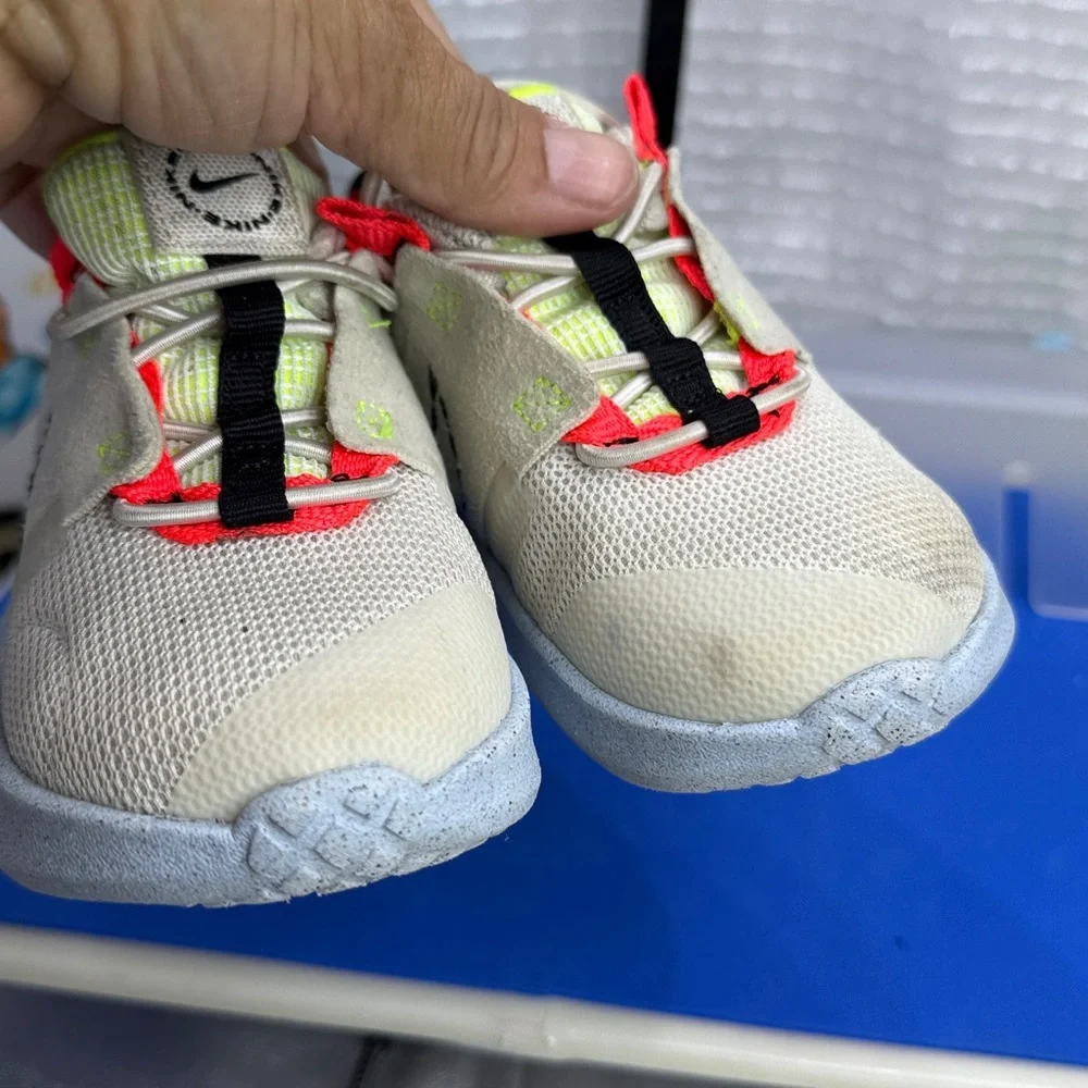 (S0) Nike Crater Impact DB3553-010 Unisex Kids' Lace-Up Multi-Color Sneakers, 7C